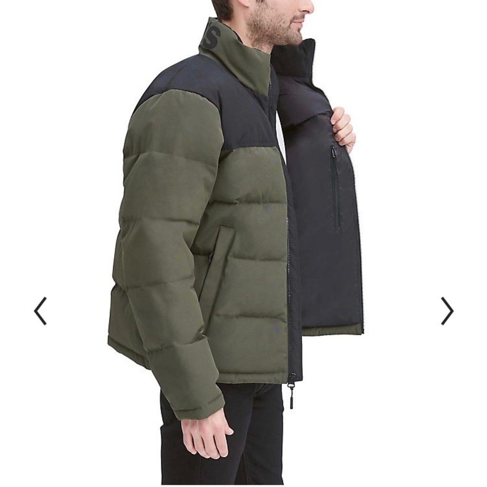 Men's Levi's Arctic Cloth Puffer Jacket M - Picture 4 of 6